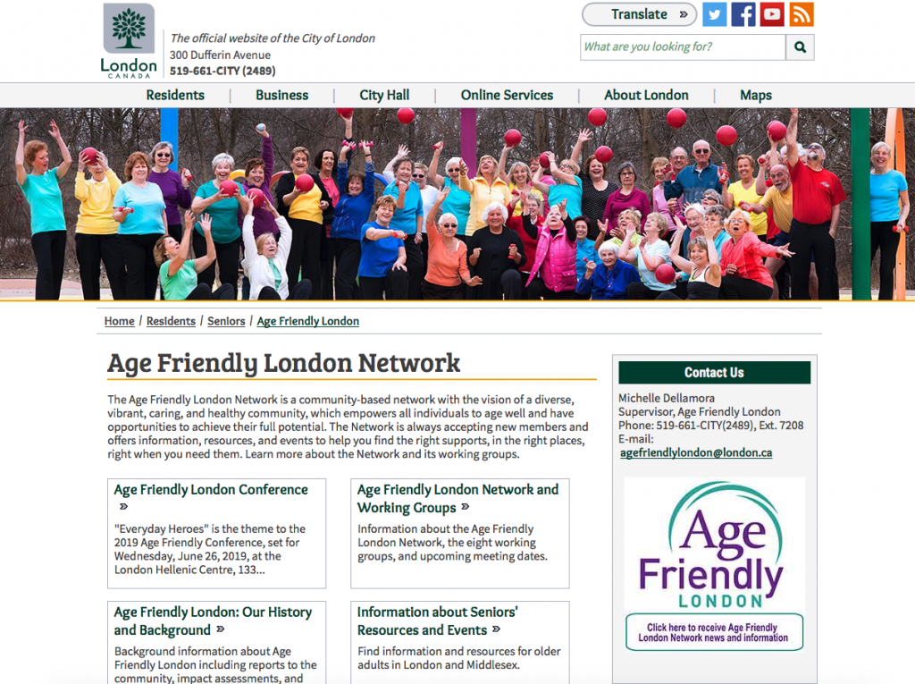 Age Friendly London