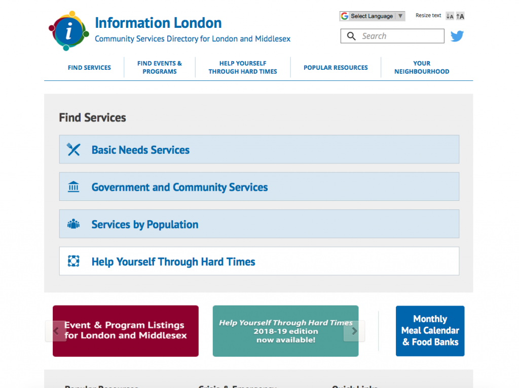 Information London